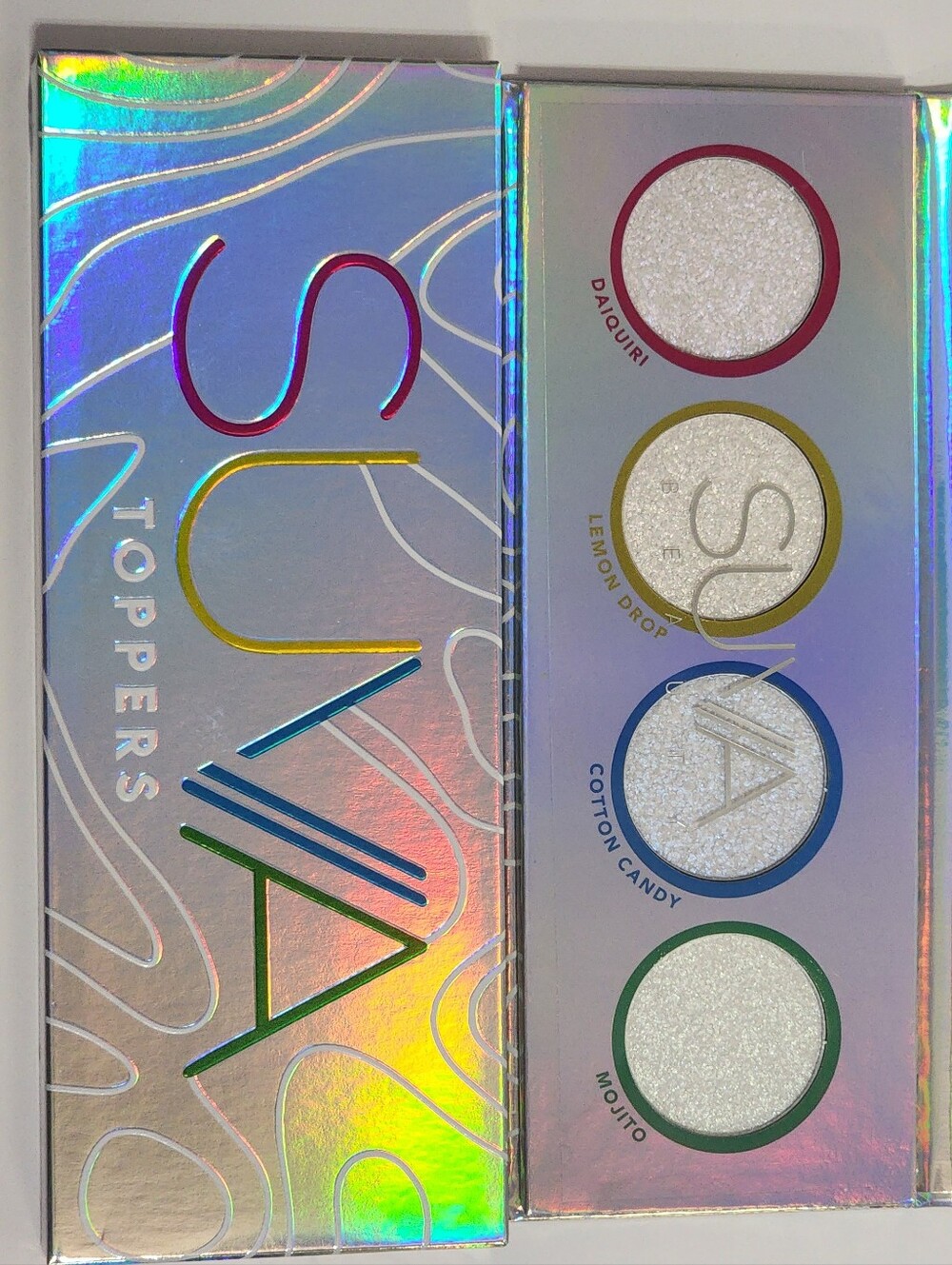 Suva Beauty Toppers Eyeshadow Hologtaphic Colorshifting